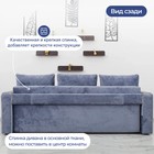 Диван прямой «Лофт 1», механизм пантограф, независимый пружинный блок, велюр, цвет симпл 18 - Фото 5