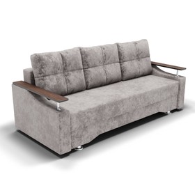 Прямой диван «Квадро 1», механизм еврокнижка, пружинный блок, цвет симпл 8