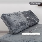 Диван прямой «Квадро 1», механизм еврокнижка, пружинный блок, велюр, цвет симпл 16 - Фото 9