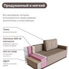 Прямой диван «Рио», механизм пантограф, ППУ, цвет симпл 8 - Фото 3