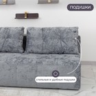 Прямой диван «Леон», механизм еврокнижка, независимый пружинный блок, цвет симпл 16 - Фото 7
