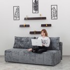 Прямой диван «Леон», механизм еврокнижка, независимый пружинный блок, цвет симпл 16 - Фото 10