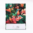 Пакет подарочный "Яркие цветы", 33 х 42,5 х 10 см - Фото 2