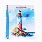 Пакет подарочный "Маяк", 18 х 22,3 х 10 см - Фото 1