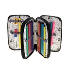 Пенал 3 секции 200*90 мм, с наполнением, Angry Birds черный - Фото 2