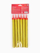 Свечи фонтаны в торт «Золото», 6 шт., 18 см, горение 50 сек  (артикул 10449681)  большой выбор товаров оптом и в розницу по низким ценам с доставкой