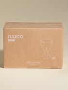 Рюмки SL Home «Ларго», 50 мл, 5×10.5 см, набор 6 шт., стекло, прозрачные - Фото 8