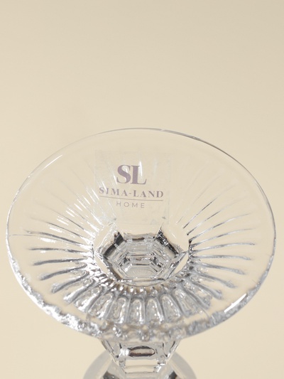 Бокалы для шампанского SL Home «Ларго», 160 мл, 6.7×20 см, набор 6 шт., стекло, прозрачные