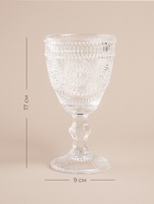 Бокалы для вина SL Home «Ларго», 300 мл, 9×17 см, набор 6 шт., стекло, прозрачные - Фото 7