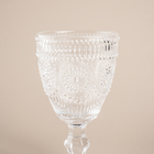 Бокалы для вина SL Home «Ларго», 300 мл, 9×17 см, набор 6 шт., стекло, прозрачные - Фото 4