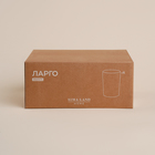 Набор стаканов стеклянный SL Home «Ларго», 300 мл, 8×10 см, цвет прозрачный - Фото 6