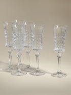 Бокалы для шампанского SL-Home «Винтаж», 150 мл, 7×22.5 см, набор 6 шт., стекло, прозрачные - Фото 1