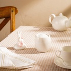 Банка для сыпучих SL Home «Лесные кролики», 220 мл, 7.5×16 см, фарфор, белая - Фото 7