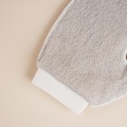 Мочалка - варежка массажная SL Home «Ортика», хлопок, 20×17 см, бежевая - Фото 5