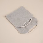 Мочалка - лента массажная SL Home «Ортика», хлопок, 48×21 см, бежевая - Фото 4