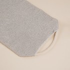 Мочалка - лента массажная SL Home «Ортика», хлопок, 48×21 см, бежевая - Фото 5