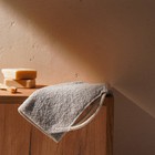 Мочалка - лента массажная SL Home «Ортика», хлопок, 48×21 см, бежевая - Фото 2