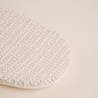 Мочалка - варежка массажная SL Home «Ортика», крапива, хлопок, 21×18 см, бежевая - Фото 5