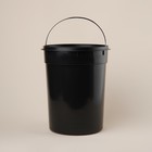 Ведро для мусора SL Home, 5 л, 28×21×31 см, бежевое - Фото 5