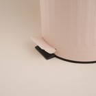 Ведро для мусора SL Home, 5 л, 28×21×31 см, бежевое - Фото 6