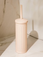 Ёршик для унитаза с подставкой SL Home, силиконовый, 9.6×9.6×39 см, бежевый - Фото 6