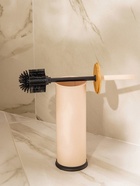 Ёршик для унитаза с подставкой SL Home, силиконовый, 9.8×9.8×39 бежевый - Фото 5