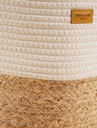 Корзина для белья плетеная круглая SL Home Orden, 35×40 см, хлопок, гиацинт - Фото 5