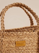 Корзина для белья плетеная SL Home Orden, хлопок, гиацинт, 42×24×35 см - Фото 3