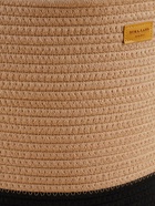 Корзина для белья плетеная круглая SL Home Cotton, хлопок, 33×45 см - Фото 3