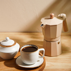 Кофеварка гейзерная SL Home «Ферамо», 300 мл, 11×15.5×20 см, бежевая - Фото 10