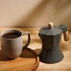 Кофеварка гейзерная SL Home «Ферамо», 150 мл, 11×15.5×12 см, оливковая - Фото 8