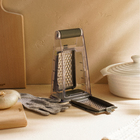 Тёрка двухсторонняя SL Home «Оливковая роща», 13.2×8.4×24.3 см, противоскользящее основание, оливковая - Фото 7