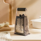 Тёрка двухсторонняя SL Home «Оливковая роща», 13.2×8.4×24.3 см, противоскользящее основание, оливковая - Фото 8