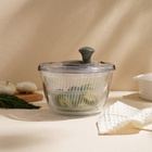 Центрифуга для сушки зелени SL Home «Оливковая роща», 5 л, стекло, оливковая - Фото 4