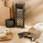 Овощерезка универсальная SL Home «Оливковая роща», 5 лезвий, оливковая - Фото 9