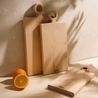 Доска разделочная из цельного массива берёзы Sima-Land Home 39,2×18×2,2 см - фото 25623854