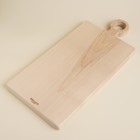 Доска разделочная из цельного массива берёзы Sima-Land Home 39,2×18×2,2 см - фото 25623856