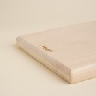 Доска разделочная из цельного массива берёзы Sima-Land Home 39,2×18×2,2 см - фото 25623857
