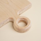 Доска разделочная из цельного массива берёзы Sima-Land Home 39,2×18×2,2 см - фото 25623858