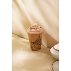 Стакан для кофе SL Home «Венеция», 350 мл, 9.5×14.5 см, пробковый, с крышкой, бежевый - Фото 9