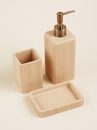 Аксессуары для ванной SL Home, 3 предмета, дозатор, мыльница, стакан - Фото 2