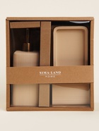 Аксессуары для ванной SL Home, 3 предмета, дозатор, мыльница, стакан - Фото 7