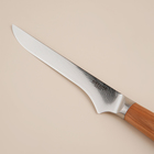 Нож кухонный SL Home «Оливия», обвалочный, лезвие 14 см, дамасская сталь, коричневый - Фото 5