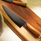 Нож кухонный SL Home «Оливия», шеф, лезвие 22.86 см, коричневый - Фото 5