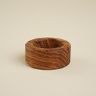 Кольцо для салфеток из дуба Sima-Land Home, d=4,8 см, 6 шт - фото 31118532