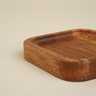 Набор тарелок - подставок SL Home, 10×10×2 см, 3 шт., дуб - Фото 5