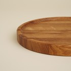 Доска для пиццы SL Home «Доливия», d=20 см, дуб - Фото 3