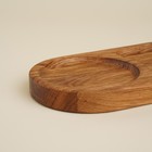 Поднос с двумя отделениями SL Home, 21×11×2 см, дуб - Фото 3