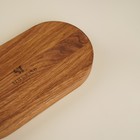 Поднос с двумя отделениями SL Home, 21×11×2 см, дуб - Фото 4