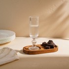 Поднос с двумя отделениями SL Home, 21×11×2 см, дуб - Фото 5